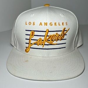 Mitchell & Ness Los Angeles Lakers Hat USED